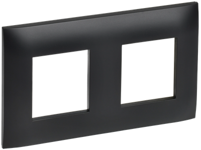 SKANDY Рамка 2-местная SK-F02Bl черный IEK