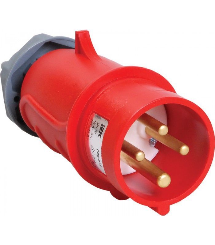 Вилка переносная ССИ-014 16А-6ч/380-415В 3Р+РЕ IP44 MAGNUM ИЭК