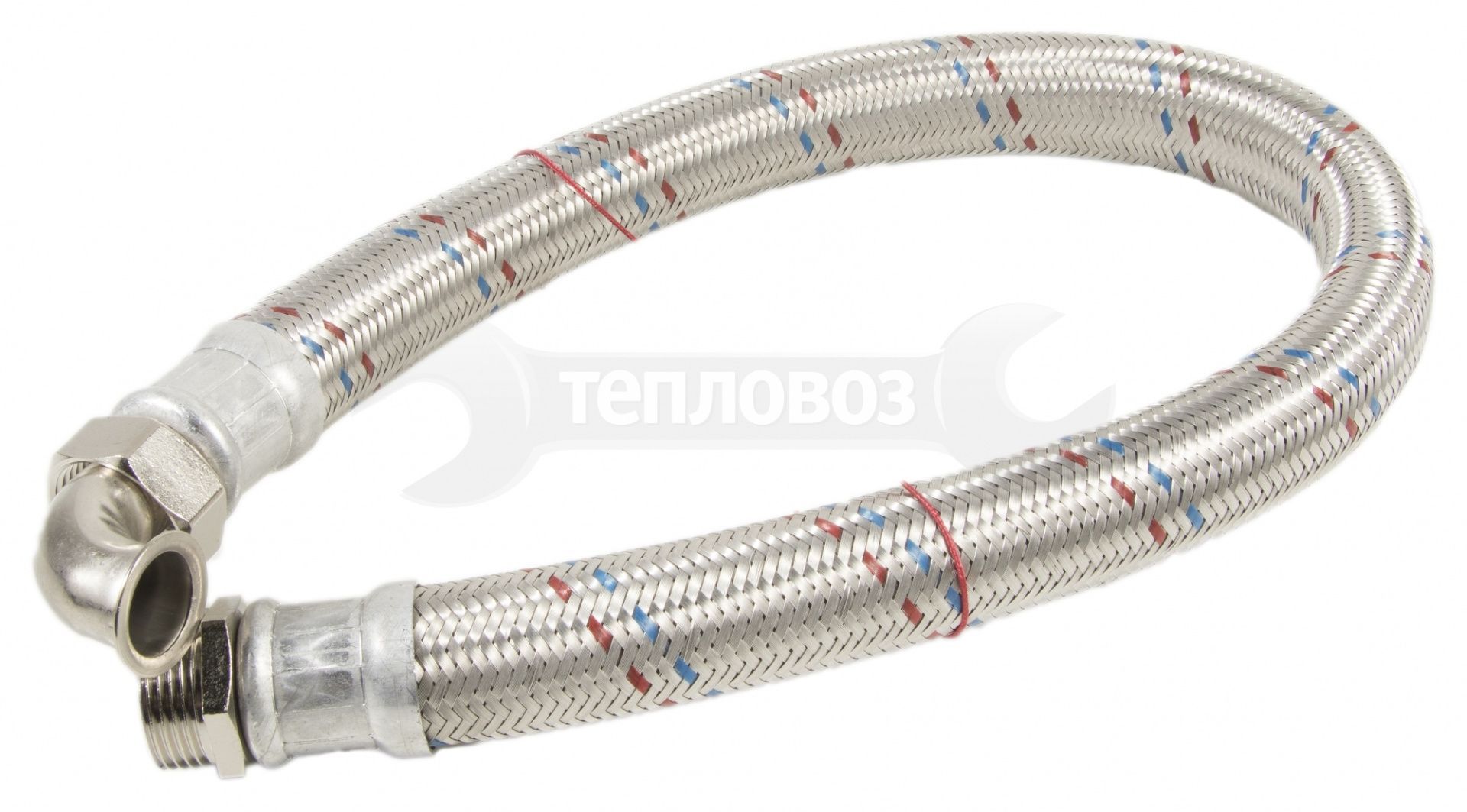 Шланг в металлической оплетке угловой ACR TF 800х1"