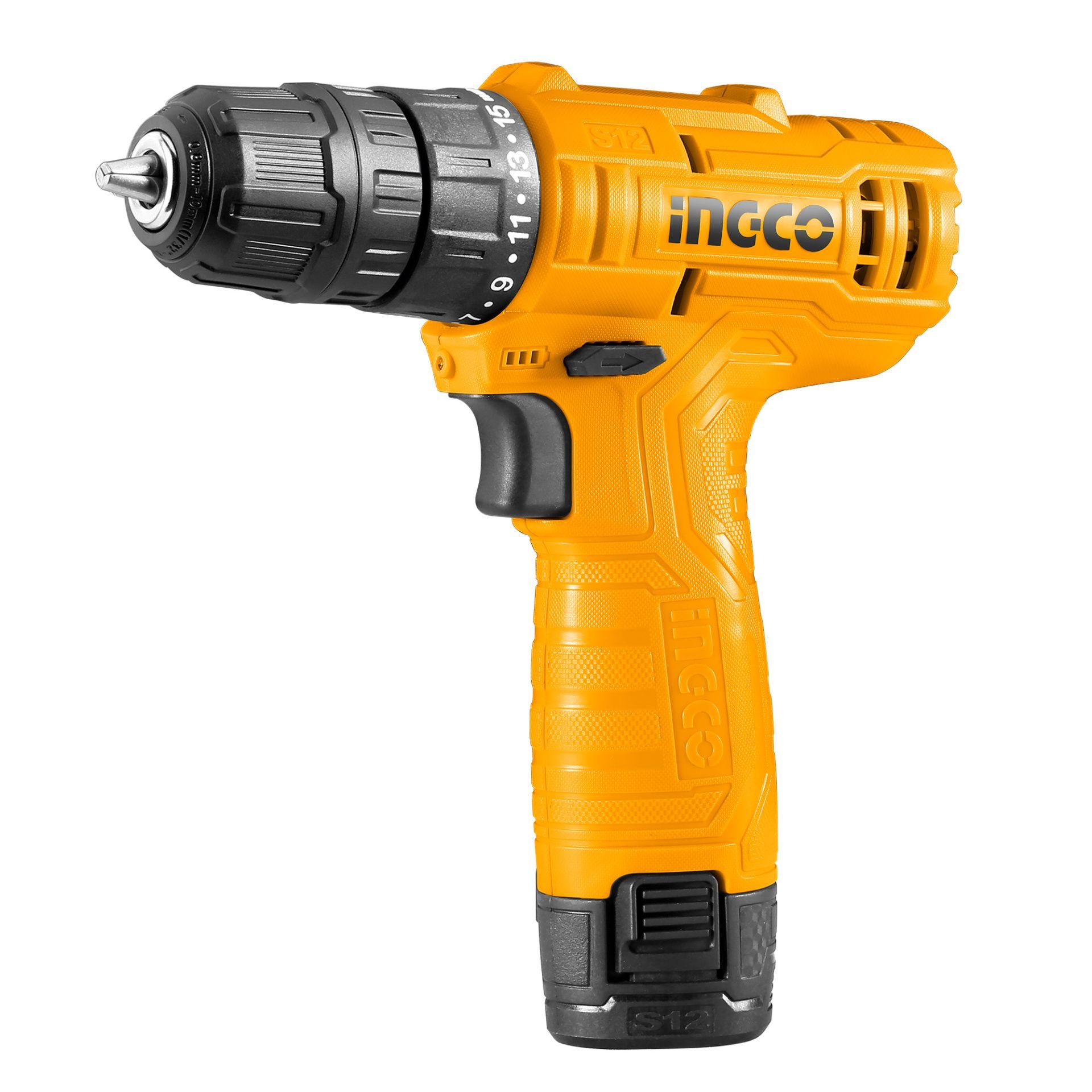 Аккумуляторный шуруповерт Li-ion 12В Type-C INGCO CDLI12428