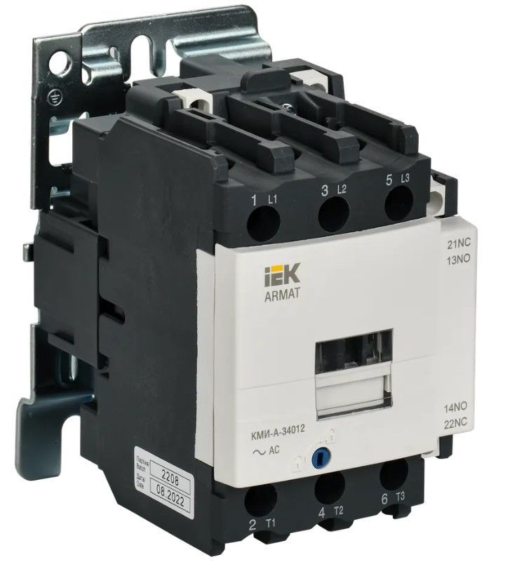 ARMAT Контактор КМИ-А-34012 LC1D 40А 400В/АС3 1НО/1НЗ IEK