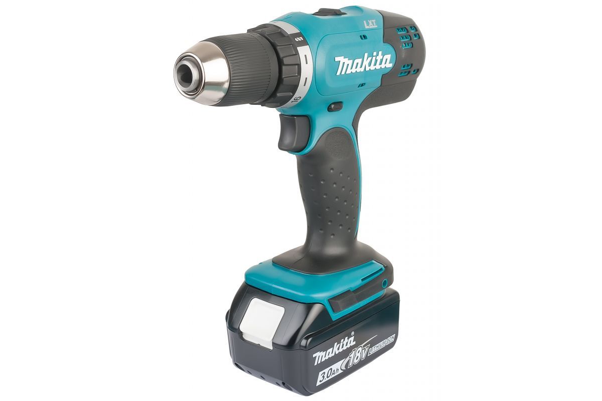 Дрель-шуруповерт Makita DDF453RFE, 18В Li-ion 3Ач