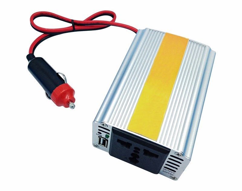 Автомобильный инвертор 150 W 12 V-220 V c USB REXANT