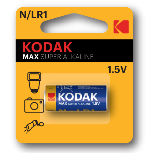 Батарейки Kodak LR1-1BL /N MAX SUPER Alkaline [KN-1] (12/72/27648)