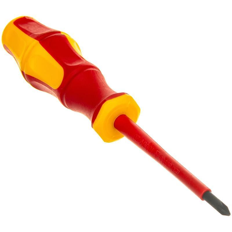 Отвертка диэлектрическая "ПРОФИ" PZ1х80 КВТ 78613