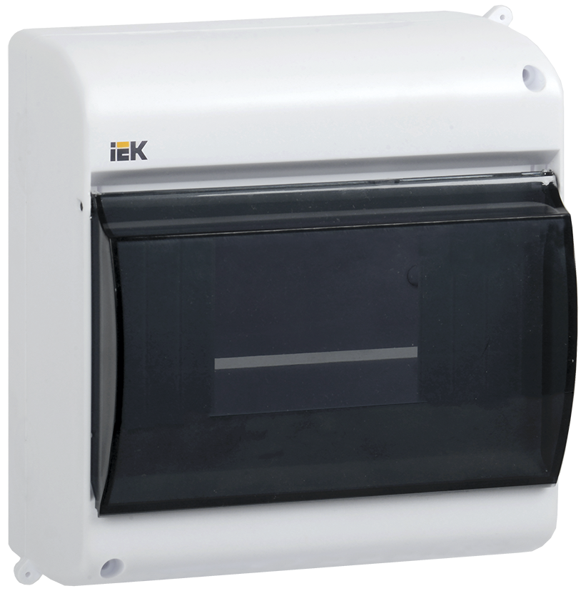 ЩРН-П-8 Бокс на 8 модулей навесной пластик IP41 LIGHT IEK