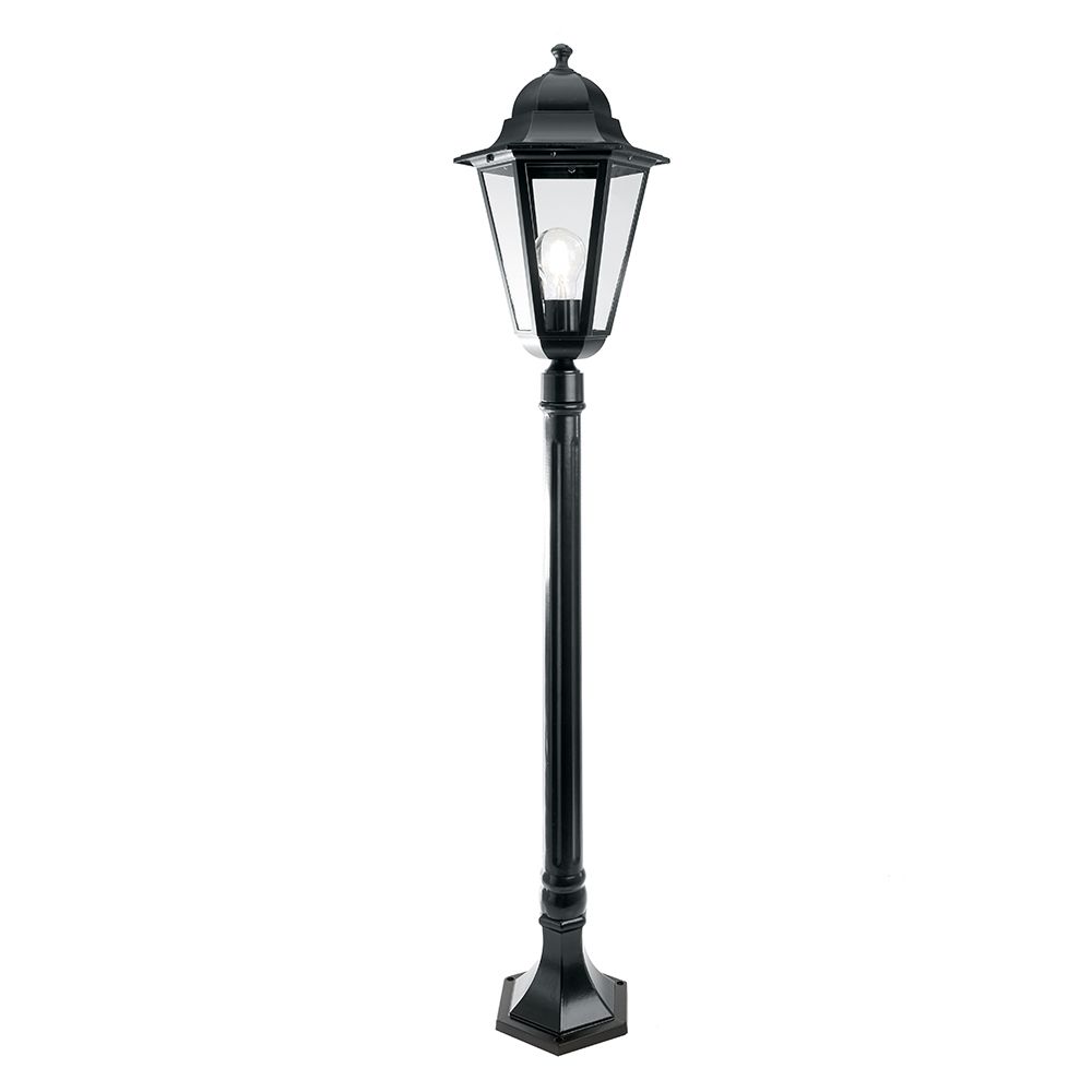 Светильник садово-парковый Feron 6210 столб 100W E27 230V, черный