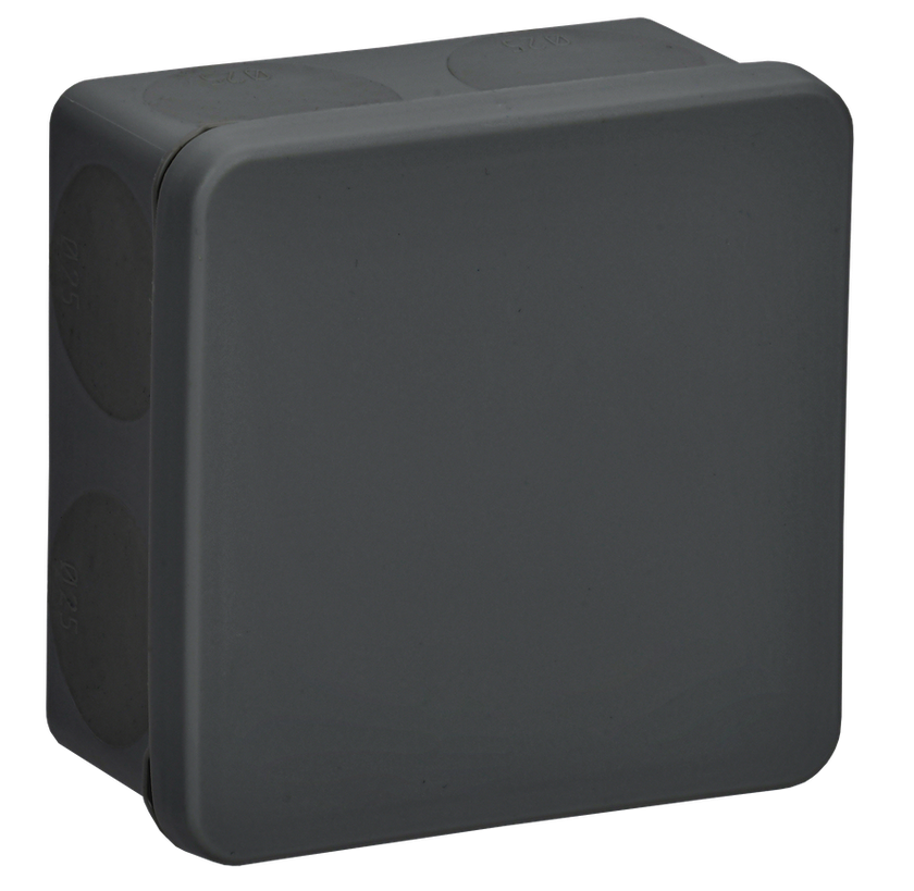 Коробка КМ42455 для о/п безгалогенная (HF) 100х100х50мм IP67 черная IEK