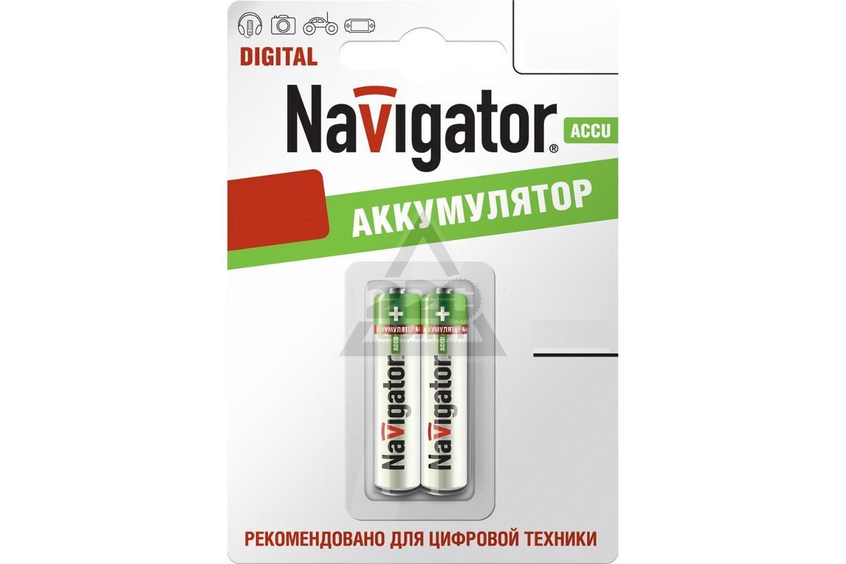 Аккумулятор Navigator 94 784 NHR-850-HR03-RTU-BP2 в уп. 2шт.