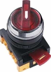 Перекл. ANС-22-2 на 2 фикс.пол.крас.неон 240В 1-0 ИЭК