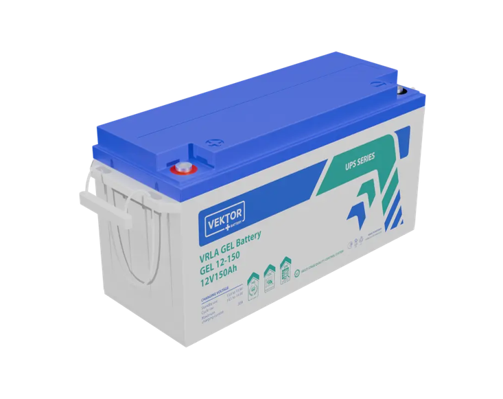 АКБ 12-150 VEKTOR BATTERY GEL 485x170x240мм 42,8кг