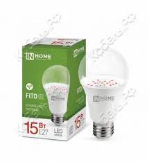 Лампа светодиодная LED-A60-FITO 15Вт 230В Е27 IN HOME