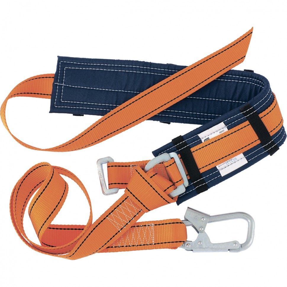 Удерживающая привязь УП I, безлямочная, А-строп из синтетической ленты// Сибртех