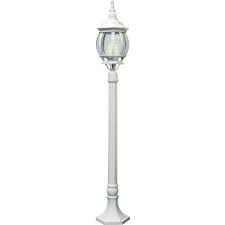Светильник садово-парковый Feron 8110 столб 100W E27 230V, белый