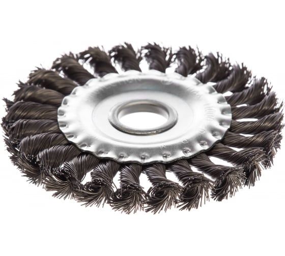 Кордщетка для МШУ радиальная витая ПРАКТИКА 125 х 22 мм (1шт.) блистер