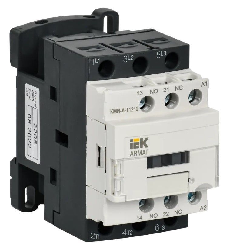 Контактор ARMAT КМИ-А-11212 LC1D 12А 230В/АС3 1НО/1НЗ IEK
