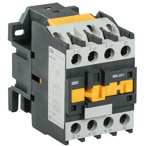 Контактор КМИ-23210 32А 36В/АС3 1NO IEK
