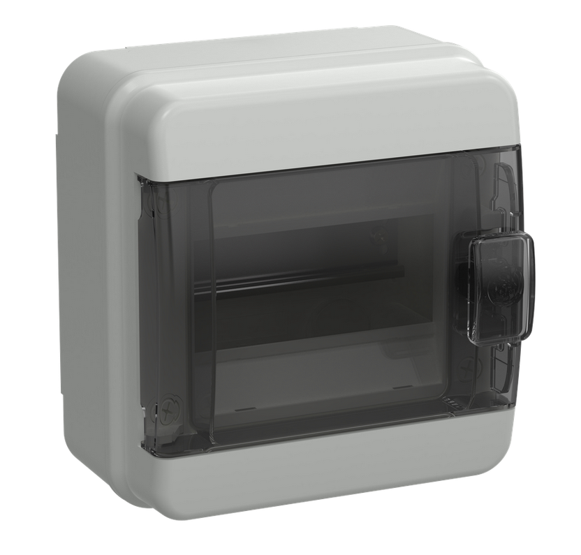 TEKFOR КМПн-6 IP65 черная прозрачная дверь IEK