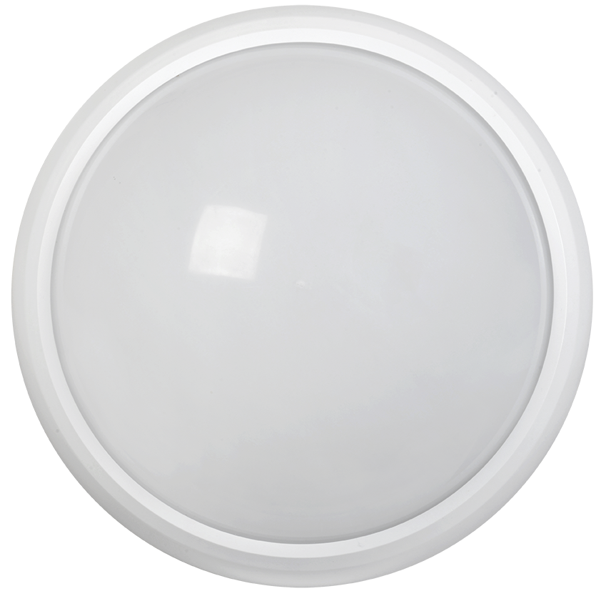 Светильник LED ДПО 5112Д 8Вт 6500K IP65 круг белый с микроволновым датчиком IEK