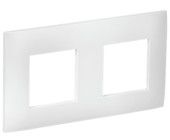 SKANDY Рамка 2-местная SK-F02W арктический белый IEK