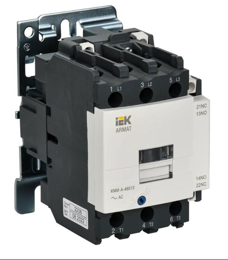 Контактор ARMAT КМИ-А-46512 LC1D 65А 230В/АС3 1НО/1НЗ IEK