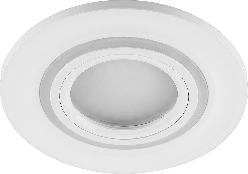 Светильник потолочный встраиваемый 15LED SMD 4000K, MR16, 50W, CD600, белый