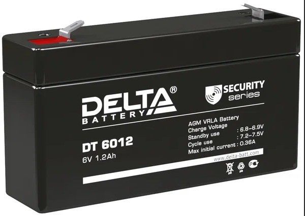 Аккумулятор DT 6012 Delta