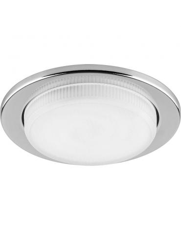 Светильник потолочный встраиваемый, 15W 230V  GX53, хром без лампы, DL53