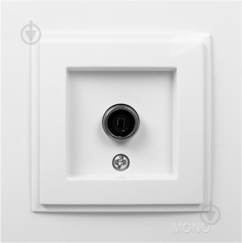 Despına Розетка Тv прох. с Экраном (8Db-12Db-18Db-20Db) Белая