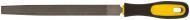 Напильник, прорезиненая ручка, полукруглый 200 мм
