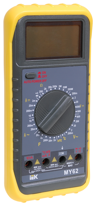 Мультиметр цифровой Professional MY64 IEK