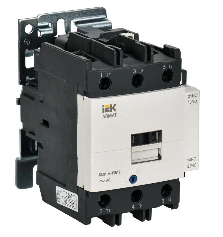 Контактор ARMAT КМИ-А-49512 LC1D 95А 400В/АС3 1НО/1НЗ IEK
