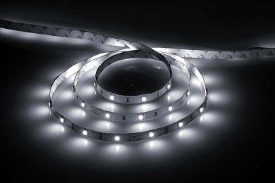 Лента светодиодная Feron LS606, 30SMD(5050)/м 7.2Вт/м 5м IP20 12V холодный белый в уп. 5м