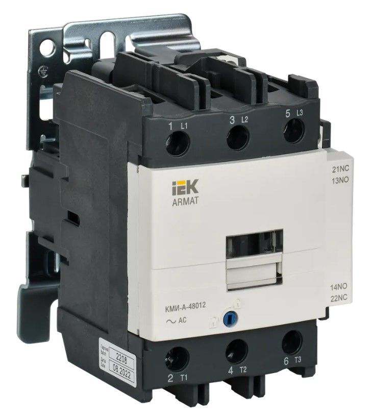 Контактор ARMAT КМИ-А-48012 LC1D 80А 230В/АС3 1НО/1НЗ IEK