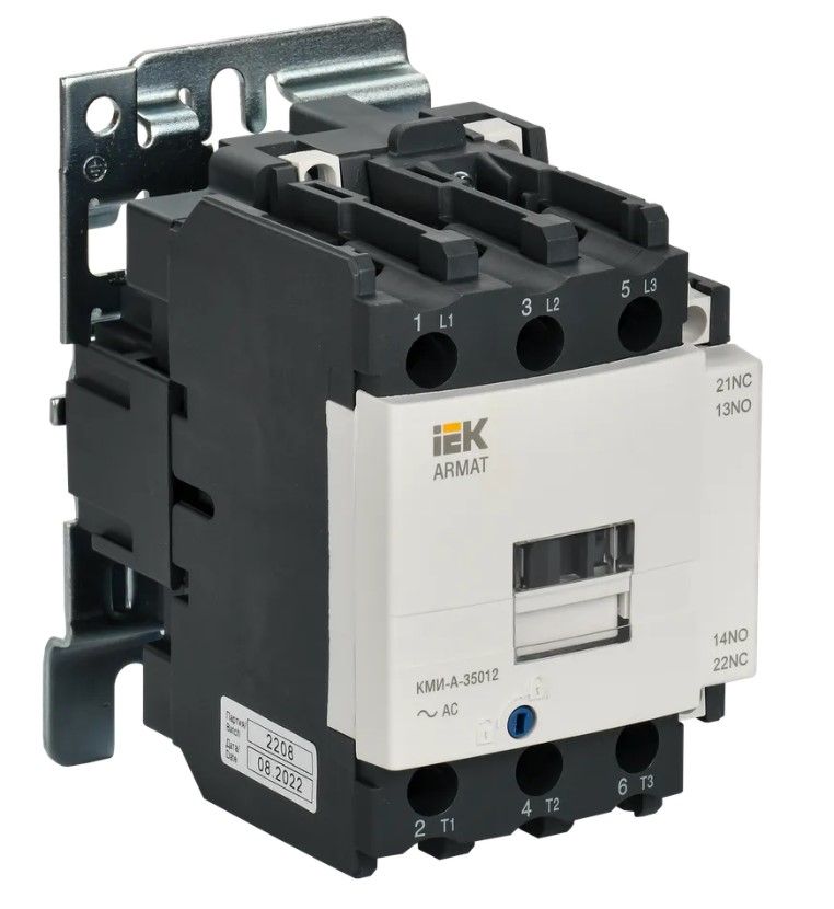ARMAT Контактор КМИ-А-35012 LC1D 50А 400В/АС3 1НО/1НЗ IEK