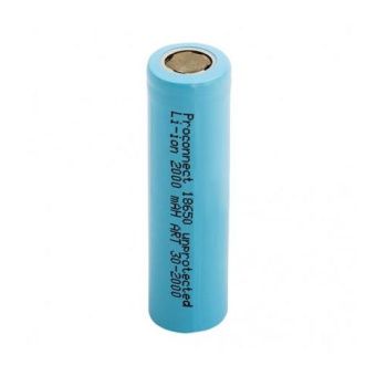 Аккумулятор 18650 unprotected Li-ion 2400 mAH 3.7 В REXANT