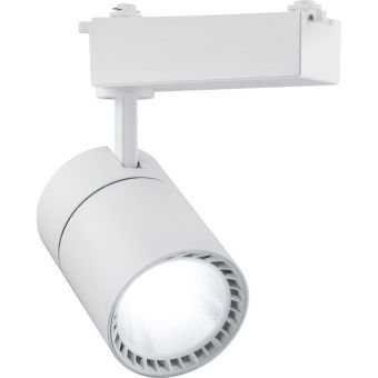 Светильник трековый светодиодный на шинопровод 20W, 1800 Lm, 4000К, 35 градусов, белый, AL103