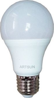Лампа светодиодная ARTSUN A60 12W E27 3000K прозрачная