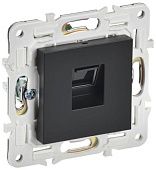 SKANDY Розетка компьютерная RJ45 кат.5E SK-K01Bl черный IEK