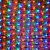 Гирлянда "Сеть" 2x3м, черный КАУЧУК, 432 LED Мультиколор