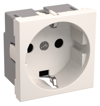 Розетка с з/к 2к (на 2 модуля) ПРАЙМЕР белая IEK