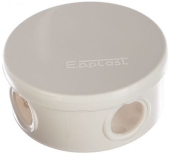 Коробка У-140 о/у (90х45мм) крышка на винтах, IP54, белая