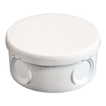 Коробка У-145 о/у (90х45мм) крышка на винтах, без герм.вводов, IP54, белая