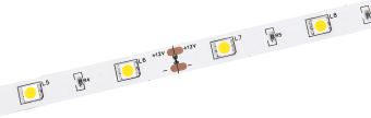 Лента светодиодная 5м LSR-5050W30-7,2-IP20-12В 7.2Вт 6500K IEK