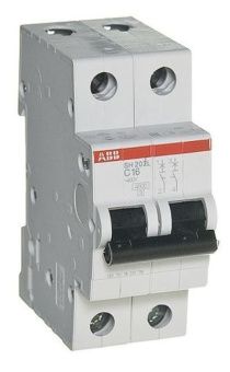 Выключатель авт. мод. 2п C 16А 4.5кА ABB