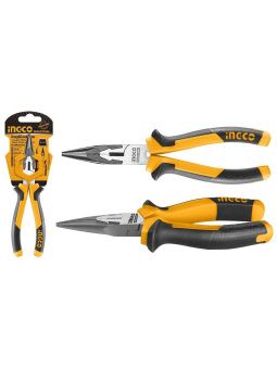 Тонкогубцы INGCO HLNP28168 INDUSTRIAL, 160мм, Cr-V