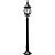 Светильник садово-парковый Feron 8110 столб 100W E27 230V, черный