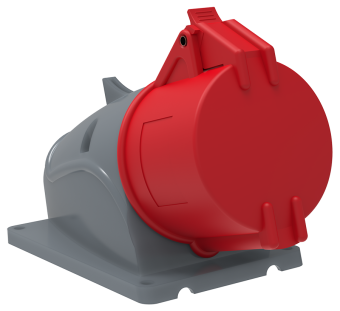 Розетка стационарная ССИ-115 16А-6ч/200/346-240/415В 3Р+РЕ+N IP44 MAGNUM ИЭК