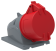 Розетка стационарная ССИ-115 16А-6ч/200/346-240/415В 3Р+РЕ+N IP44 MAGNUM ИЭК