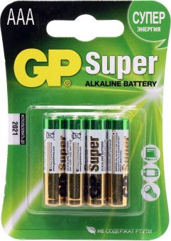 Э/пит. GP 24AUP-2CR4 Ultra Plus *ААА. в уп. 4шт.